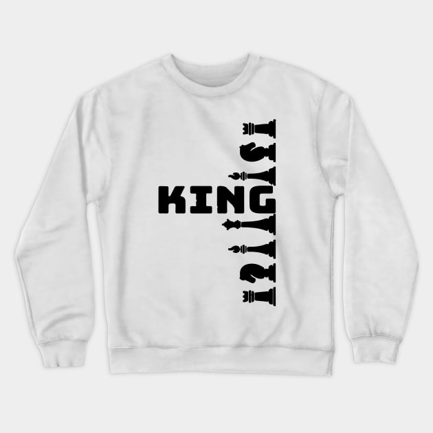 King Crewneck Sweatshirt by Biggy man